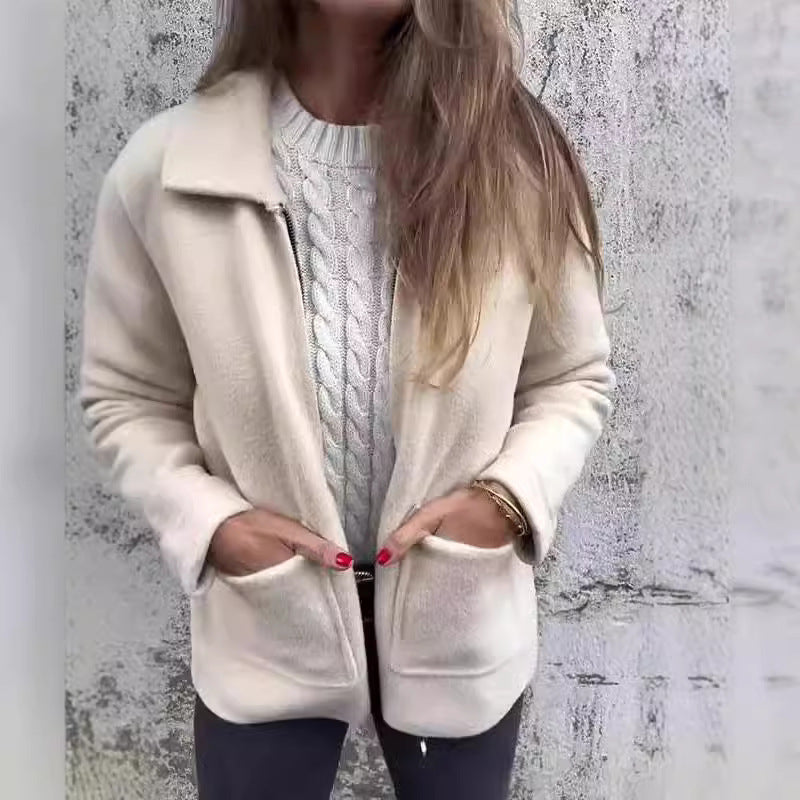 Lina Veste Cardigan Élégante en Laine