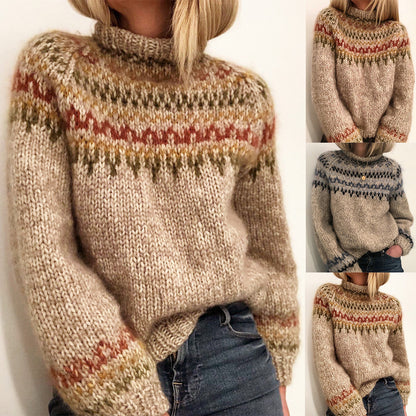 EMMA™ | PULL TRICOTÉ À COL ROULÉ