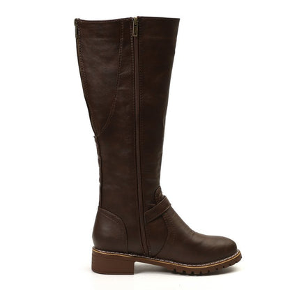 Bottes en cuir pour femmes