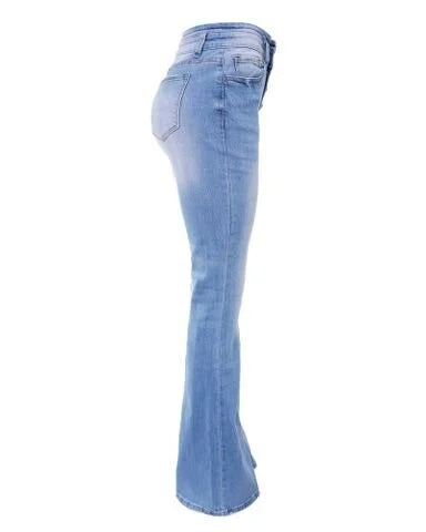 Pantalon en jean taille haute sexy