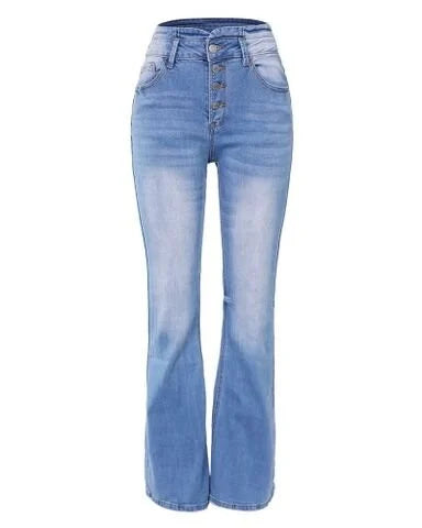 Pantalon en jean taille haute sexy