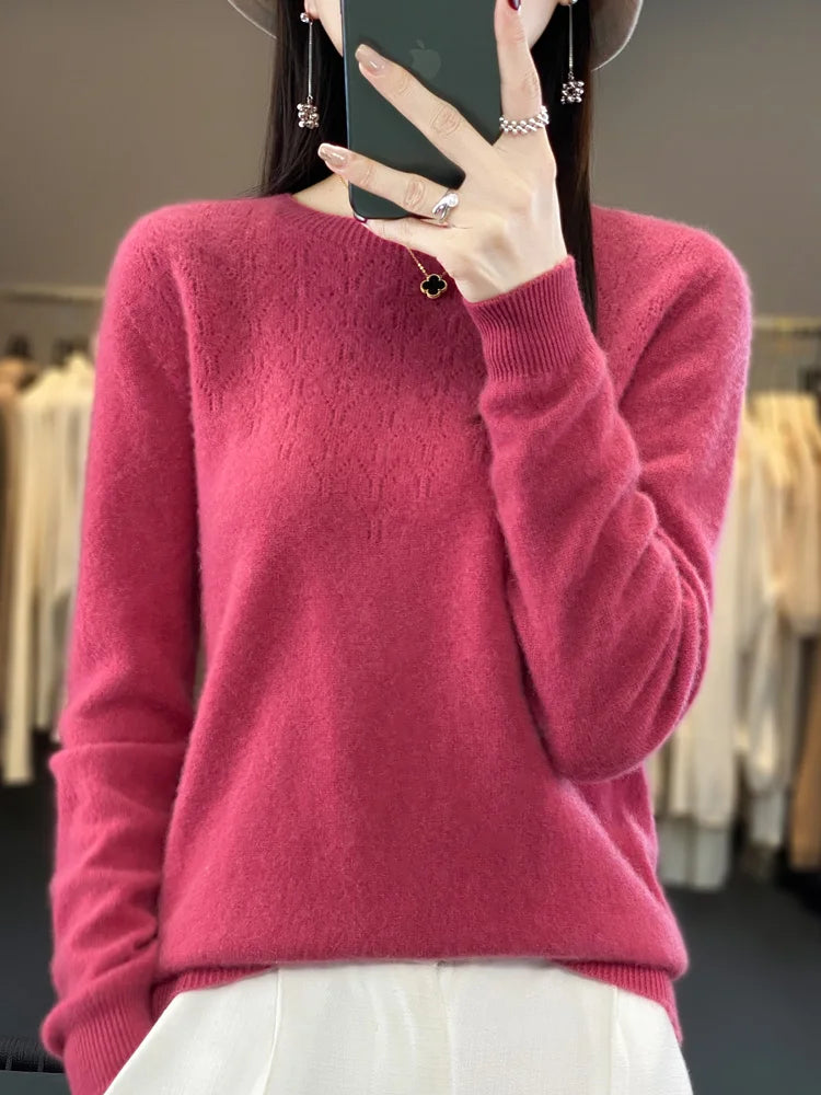 Pull cachemire femme