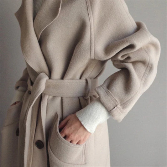 Manteau long élégant Lina